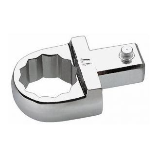 12.1/4 - końcówka oczkowa - złącze 9 x 12 mm, 1/4"