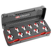 10.J11 - zestaw 11 końcówek widełkowych 9x12, rozmiary metryczne 8 - 19 mm