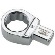 732/10 19 - Końcówka wtykowa oczkowa 9x12mm, 19mm 