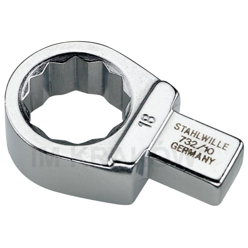 732/10 15 - Końcówka wtykowa oczkowa 9x12mm, 15mm 732/10 15 - Końcówka wtykowa oczkowa 9x12mm, 15mm