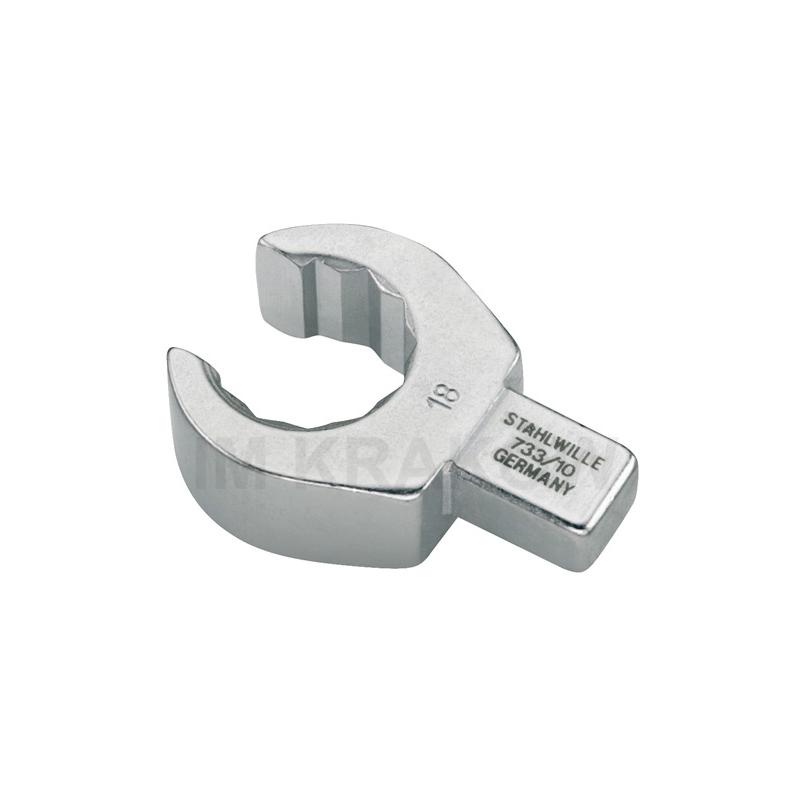 733/10 10 - Końcówka wtykowa oczkowa otwarta 9x12mm, 10mm 