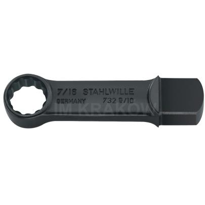 732AG/10  3/8 - Końcówka wtykowa oczkowa 9x12mm, 3/8" 