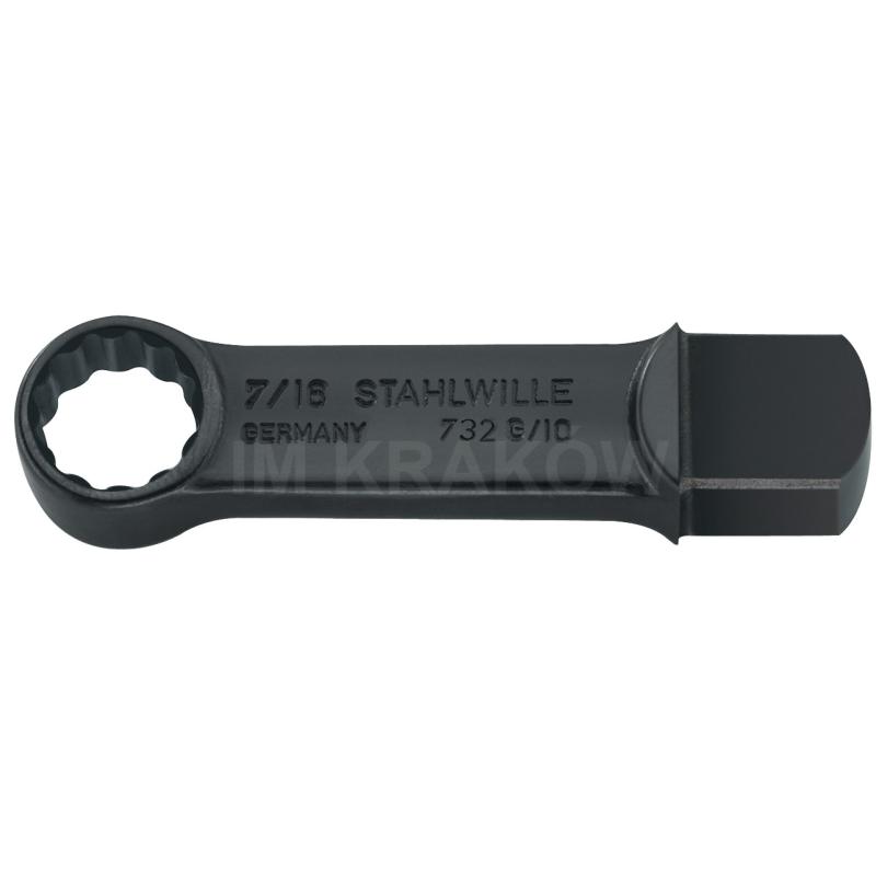 732AG/10  5/16 - Końcówka wtykowa oczkowa 9x12mm, 5/16" 