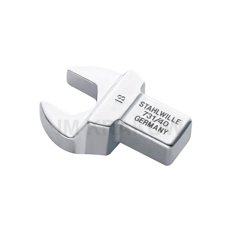 731A/40 13/16 - Końcówka płaska wtykowa 14x18mm, 13/16" 