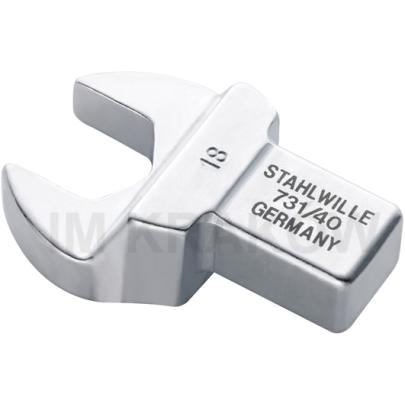 731A/40 5/8 - Końcówka płaska wtykowa 14x18mm, 5/8" 