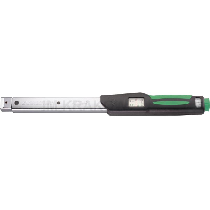 730NA/5 - Klucz 90-450 in.lb (7-37 ft.Ib) 9x12mm, z podwójną skalą 730NA/5 - Klucz 90-450 in.lb (7-37 ft.Ib) 9x12mm, z podwójną skalą