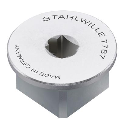 7787 - Złączka przejściowa czworokątna z  wew. 1/4" na zew. 3/4"