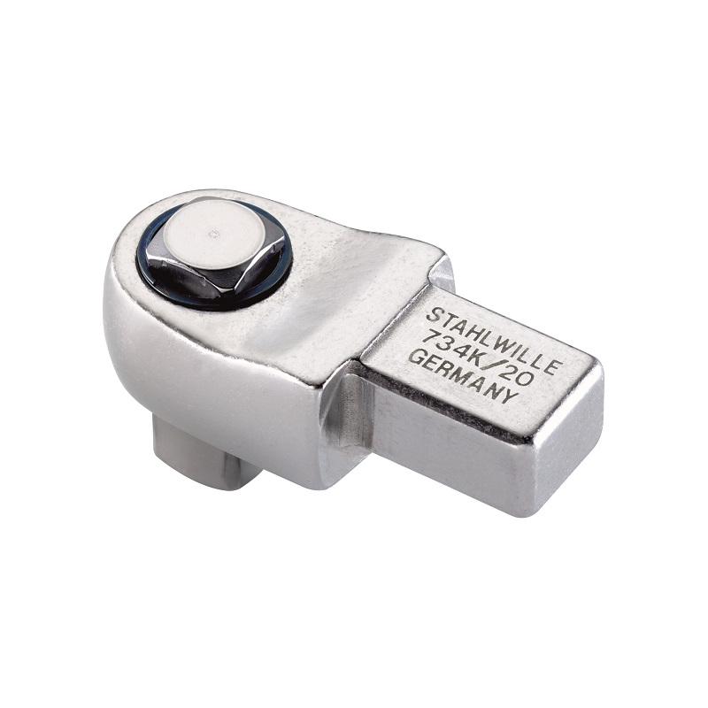 734K/4 - Końcówka wtykowa z czopem kwadr. 1/4" uchwyt 9x12 mm do kalibracji Kluczy 734K/4 - Końcówka wtykowa z czopem kwadr. 1/4" uchwyt 9x12 mm do kalibracji Kluczy