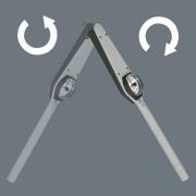 7115C DS - Klucz dynamometryczny zegarowy, zabierak 1/2", 0-350 Nm