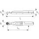 Sensotork® 701/2 - Elektroniczny klucz dynamometryczny z grzechotką stałą 1/4", 1 - 20 Nm