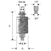 H10 - Zakrętarka mechaniczna, 1400 Nm, 1/2"|1/4"