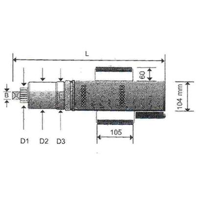 EF4000 - Zakrętarka elektryczna, 6200-42000 Nm, 2 1/2"