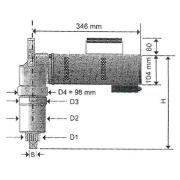 EFW600 - Zakrętarka elektryczna, 1150-6200 Nm, 1 1/2"