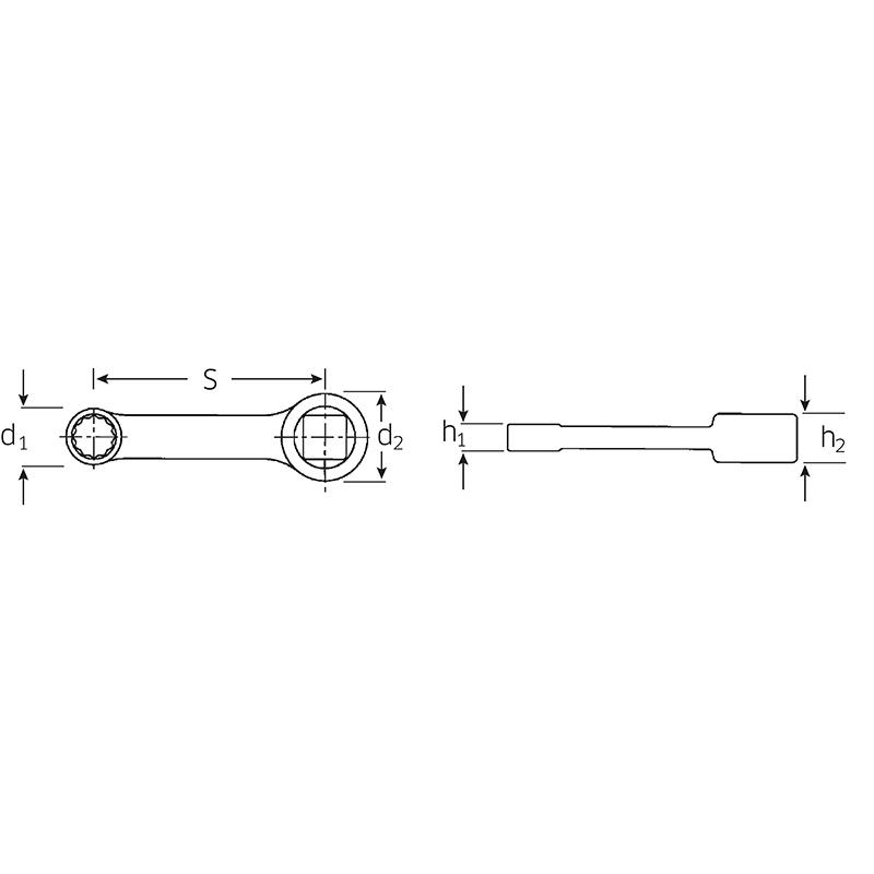 447 9 - Specjalna końcówka oczkowa 3/8" 9 mm 447 9 - Specjalna końcówka oczkowa 3/8" 9 mm