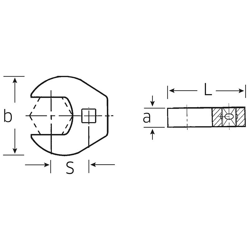 540A HD SW 1.1/2 - Klucz pazurowy 1/2" rozmiar 1'1/2" płaski HEAVY DUTY 540A HD SW 1.1/2 - Klucz pazurowy 1/2" rozmiar 1'1/2" płaski HEAVY DUTY