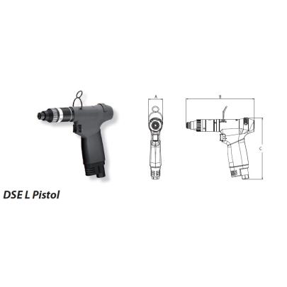 DSEI PA40G2000 - Pneumatyczna wkrętarka pistoletowa, 0.4-4.0 Nm