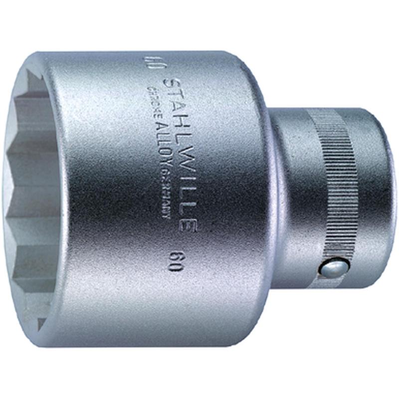 60 30 - Nasadka 1" 12-kątna, krótka, metryczna, 30 mm 60 30 - Nasadka 1" 12-kątna, krótka, metryczna, 30 mm