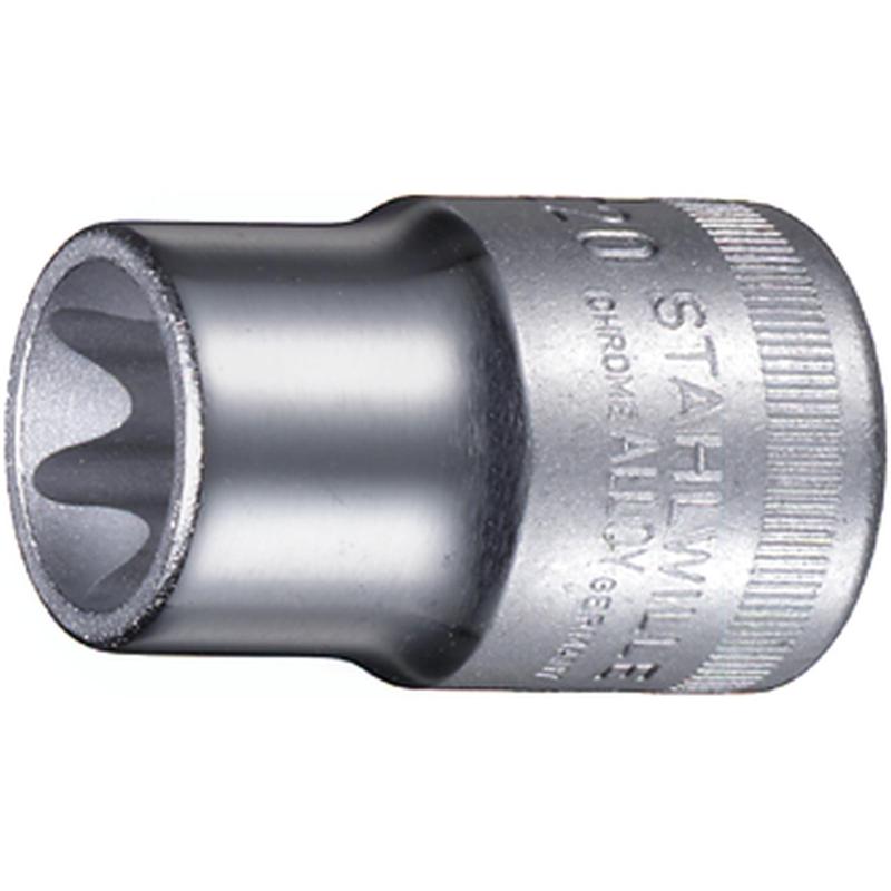 50 TX E 12 - Nasadka 1/2" do śrub Torx®, E12 50 TX E 12 - Nasadka 1/2" do śrub Torx®, E12