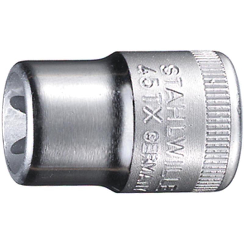 45 TX E 14 - Nasadka 3/8" do śrub Torx®, E14 45 TX E 14 - Nasadka 3/8" do śrub Torx®, E14
