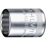 40 AD 5/32 - Nasadka 1/4" 12-kątna, krótka, calowa, 5/32"