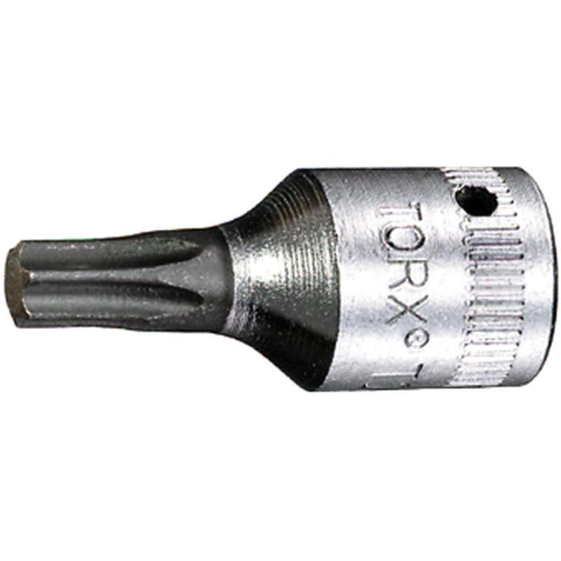 44 KTX T 40 - Nasadka trzpieniowa 1/4" do śrub Torx®, T40 44 KTX T 40 - Nasadka trzpieniowa 1/4" do śrub Torx®, T40
