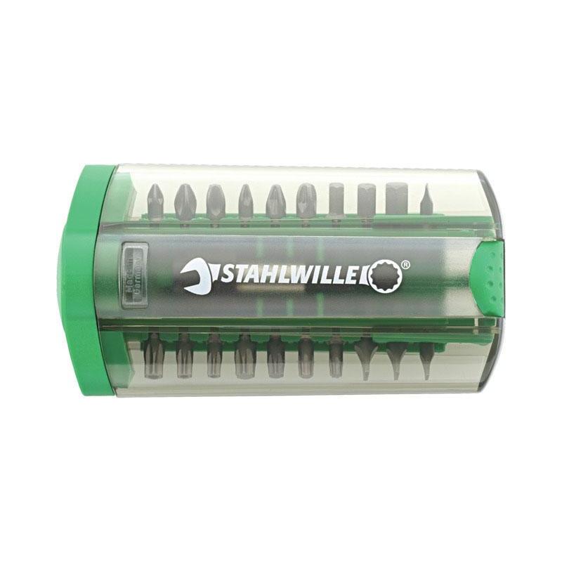 1202 - Zestaw bitów do śrub płaskich, Phillips, Pozidriv, Torx i Hex + uchwyt (21 szt.)