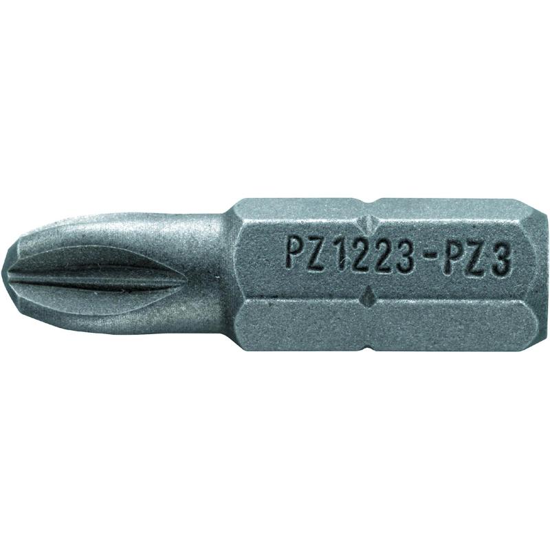 PZ 1223 - Bit standardowy do śrub Pozidriv, PZ3 x 25 mm (1 szt.) PZ 1223 - Bit standardowy do śrub Pozidriv, PZ3 x 25 mm (1 szt.)