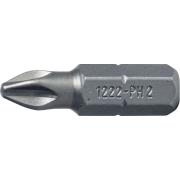 1222 - Bit standardowy do śrub Phillips, PH2 x 25 mm (1 szt.)