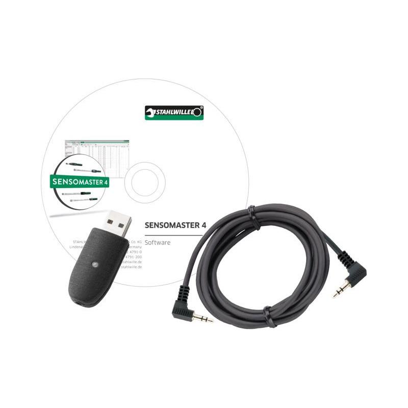 7759-5 - Adapter USB, kabel z wtyczka typu jack i oprogramowanie SENSOMASTER 4 7759-5 - Adapter USB, kabel z wtyczka typu jack i oprogramowanie SENSOMASTER 4