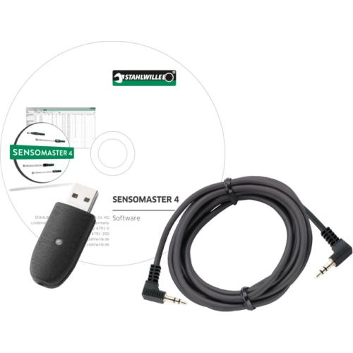 7759-5 - Adapter USB, kabel z wtyczka typu jack i oprogramowanie SENSOMASTER 4, 96583630