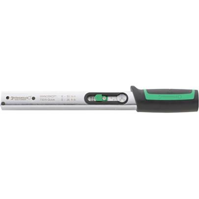 730A/5 QUICK - Klucz dynamometryczny serwisowy MANOSKOP®, 6-50 Nm (50-440 in.lb), 9x12 mm, z podwójną skalą