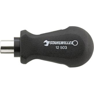 12503 - Wkrętak krótki z magnesem do końcówek typu BIT 1/4"