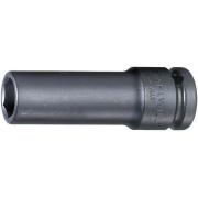 2309 17 - Nasadka udarowa 1/2" 6-kątna, długa, metryczna, 17 mm
