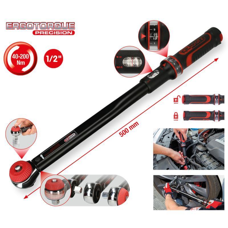 516.1442 - Klucz dynamometryczny ERGOTORQUE® precision 1/2", 40-200 Nm 516.1442 - Klucz dynamometryczny ERGOTORQUE® precision 1/2", 40-200 Nm