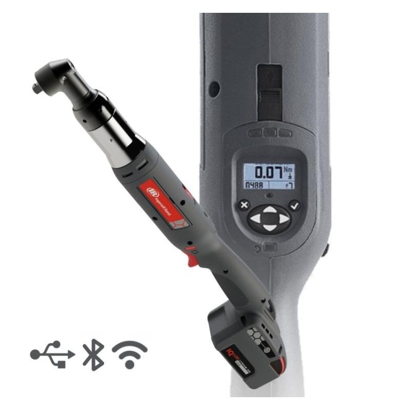 QXXD2AT005PQ04 - Akumulatorowy klucz kątowy 1/4" QC, 20 V, WiFi, 1-5 Nm, z wyświetlaczem