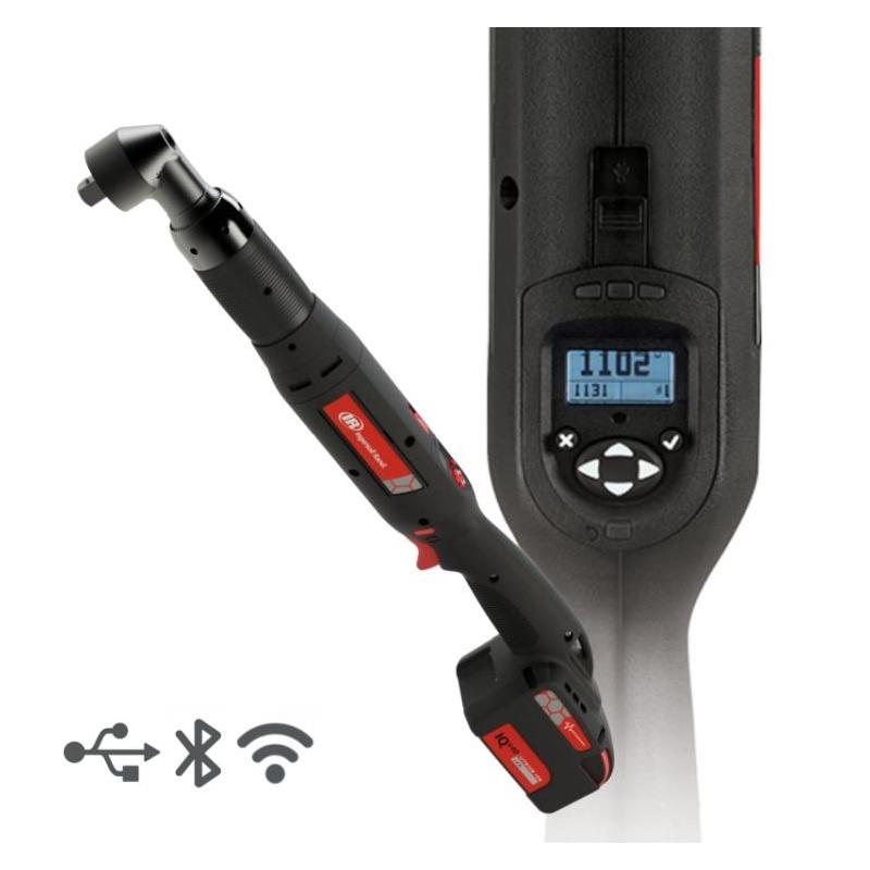 QXXD5AT030PS06 - Akumulatorowy klucz kątowy 3/8" o wysokim momencie obrotowym, 40 V, WiFi, 6-30 Nm, z wyświetlaczem