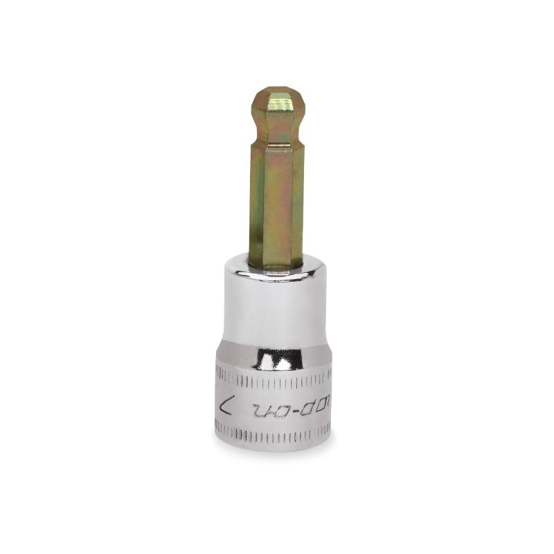 FABM7E - Nasadka trzpieniowa 3/8" do śrub 6-kątnych z kulką metrycznych, 7 mm