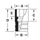 FDS101 - Nasadka 3/8" 12-kątna, Semi-Deep, calowa, 5/16"