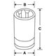 FLE160A - Nasadka 3/8" do śrub Torx®, E16