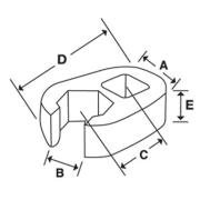FRH180S - Klucz pazurowy 3/8" 6-kątny, oczkowo-otwarty, Flank Drive®, 9/16"