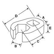 FRHM12 - Klucz pazurowy 3/8" 6-kątny, oczkowo-otwarty, Flank Drive®, 12 mm
