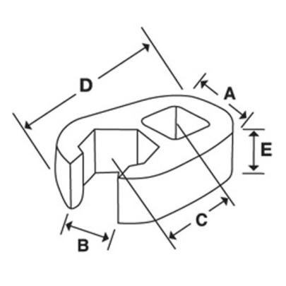 FRHM12 - Klucz pazurowy 3/8" 6-kątny, oczkowo-otwarty, Flank Drive®, 12 mm