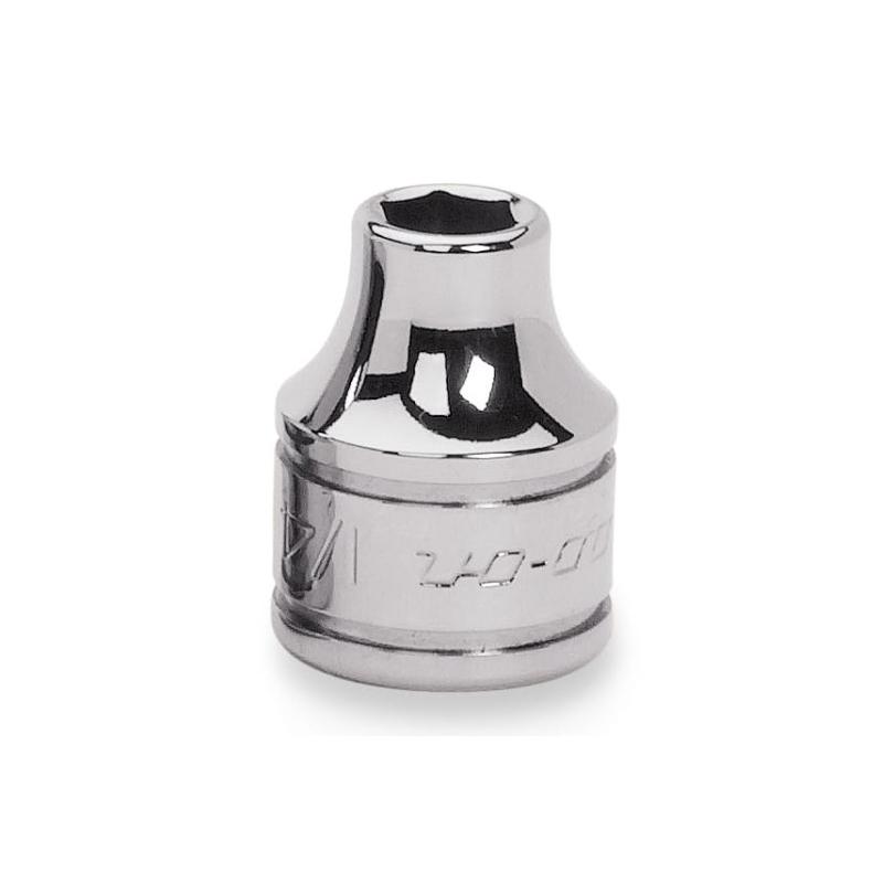 FS081 - Nasadka 3/8" 6-kątna, krótka, calowa, 1/4"