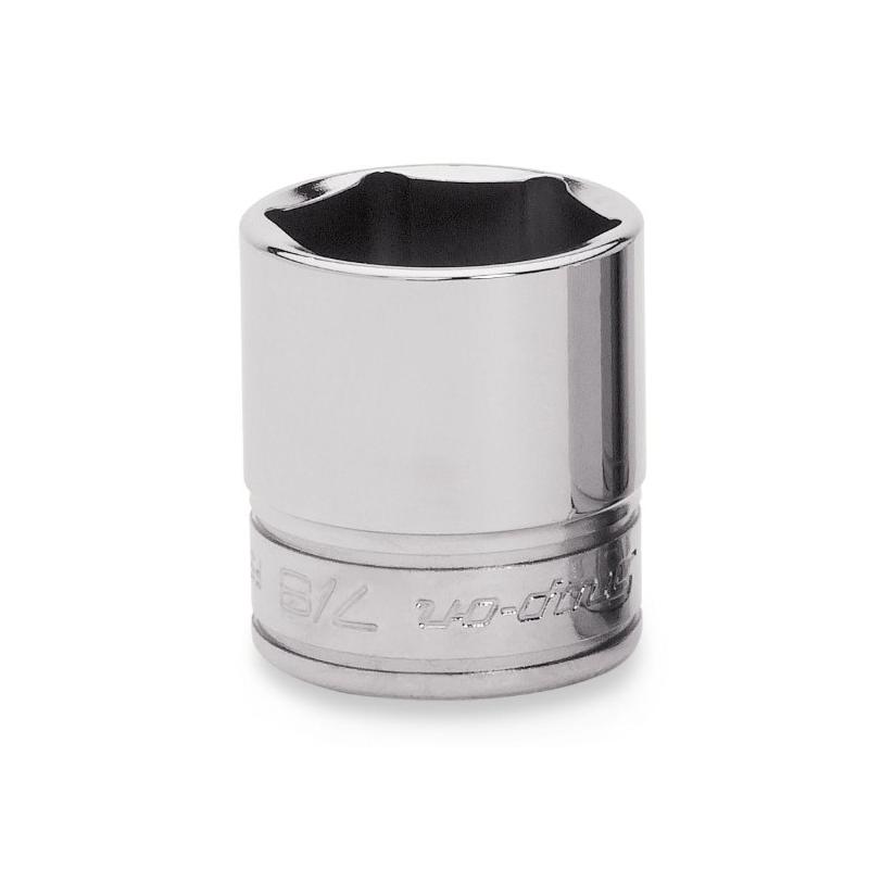 FS281 - Nasadka 3/8" 6-kątna, krótka, calowa, 7/8"