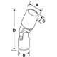 FSE100 - Nasadka przegubowa 3/8" do śrub Torx®, E10