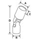 FSE160 - Nasadka przegubowa 3/8" do śrub Torx®, E16