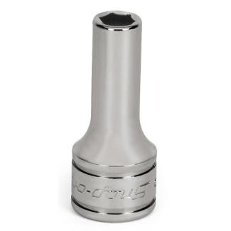 FSS081 - Nasadka 3/8" 6-kątna, Semi-Deep, calowa, 1/4"