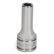 FSS081 - Nasadka 3/8" 6-kątna, Semi-Deep, calowa, 1/4"