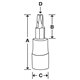 FTX45E - Nasadka trzpieniowa 3/8" do śrub Torx®, T45