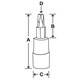 FTX55E - Nasadka trzpieniowa 3/8" do śrub Torx®, T55